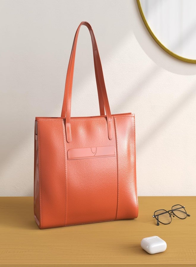 Hidesign Women Tote (Tan) - Image 2